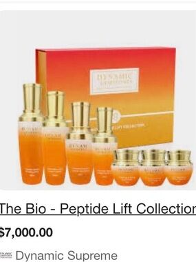 Dynamic Gemstone Bio-Peptide Lift Collection - Orange Gradient